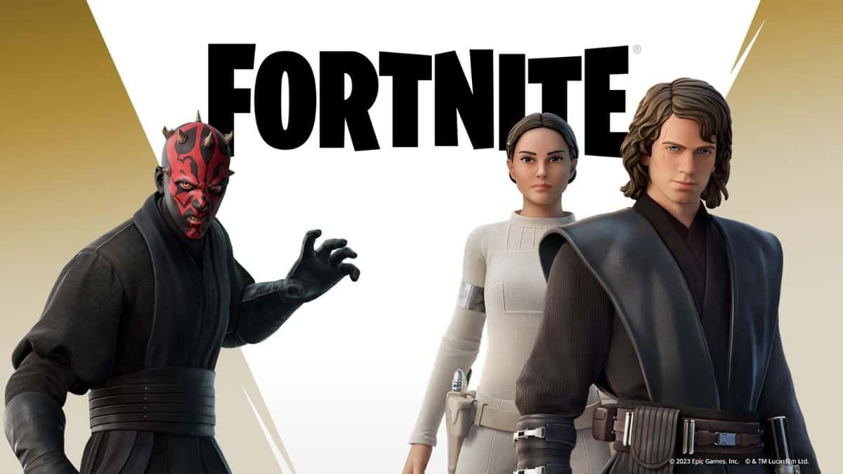 Star Wars characters in Fortnite