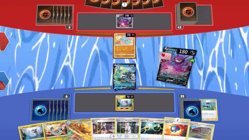 Pokemon TCG Live battle