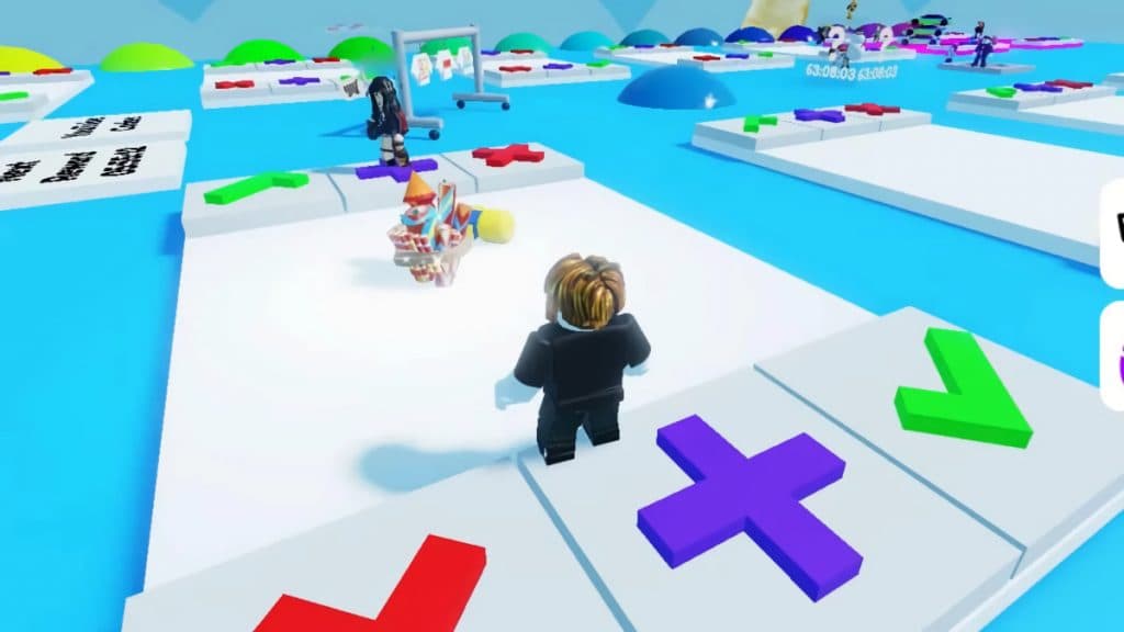 Screengrab of Roblox Pop It Trading