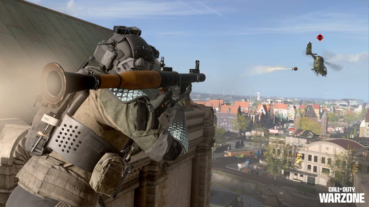 warzone 2 operator using an RPG in Vondel