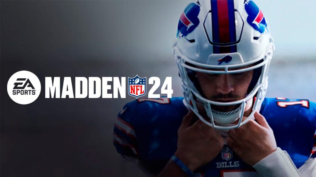 Josh Allen Madden 24 cover