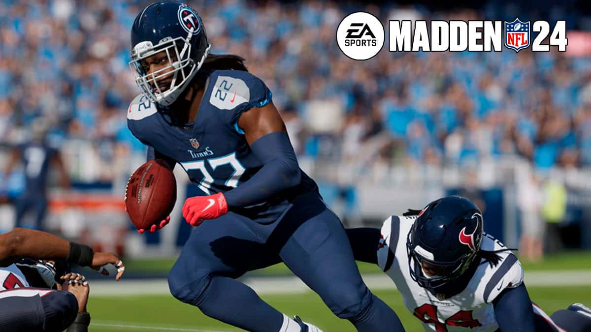 Tennessee Titan's RB Derrick Henry Madden 24