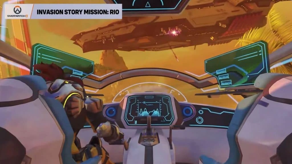 Overwatch 2 Invasion Story Mission features Bridgitte and the team flying to Rio to stop Null Sector.