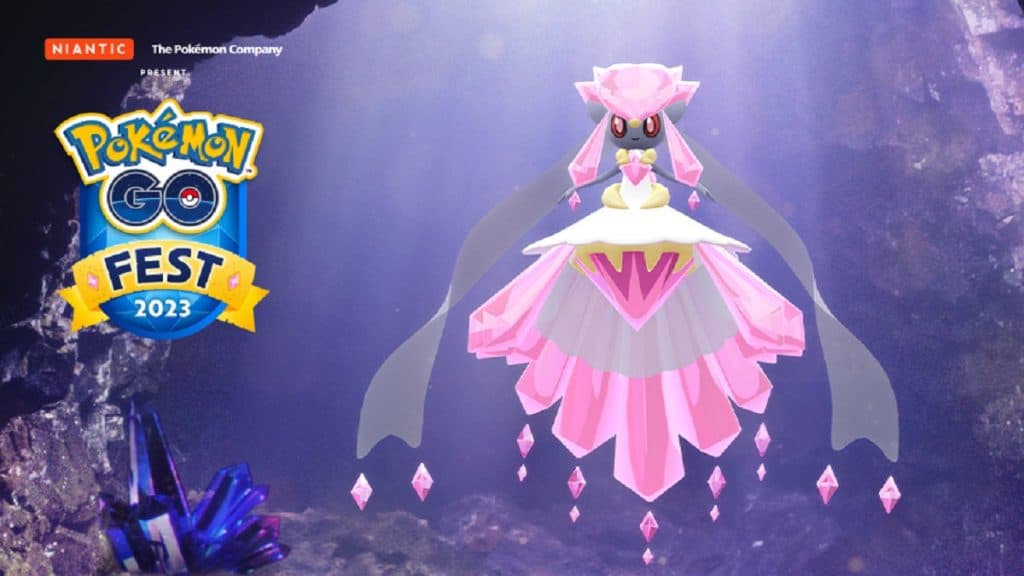 Mega Diancie in Pokemon Go