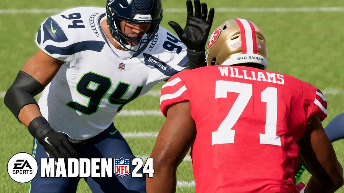 San Francisco 49ers Trent William in Madden 24