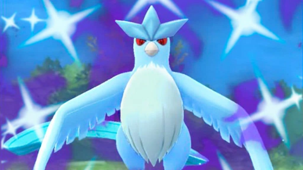 Shadow Articuno Shiny Pokemon Go