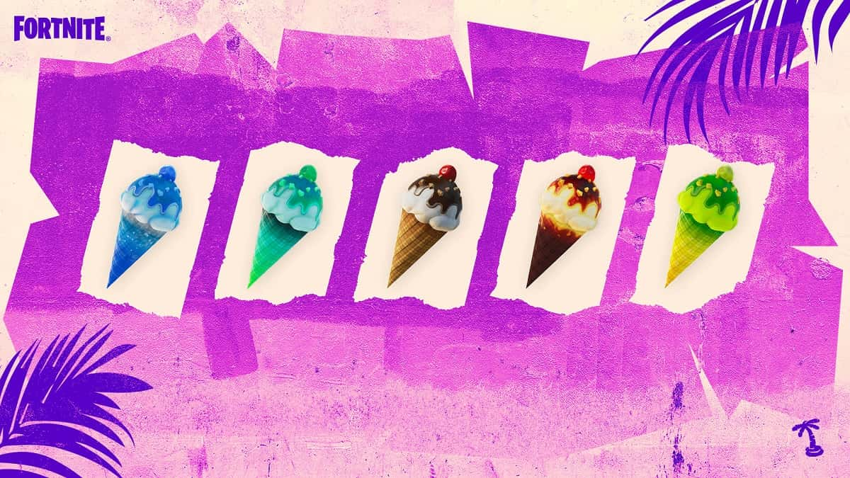 Ice Cream Cones in Fortnite