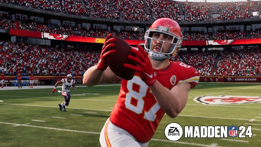 Travis Kelce in Madden 24