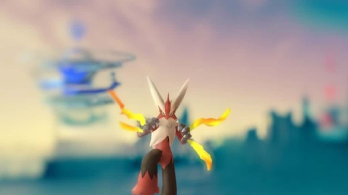 pokemon go mega blaziken raid battle promo