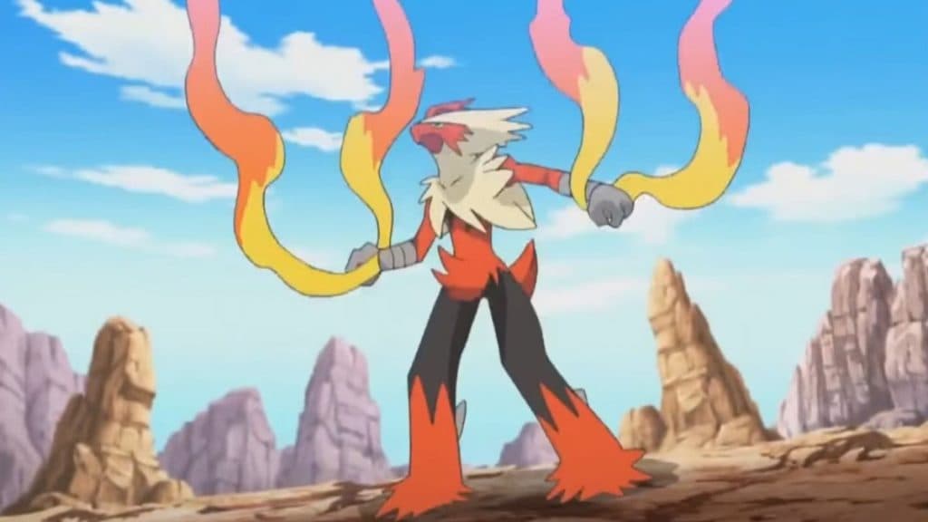 pokemon go mega blaziken in battle