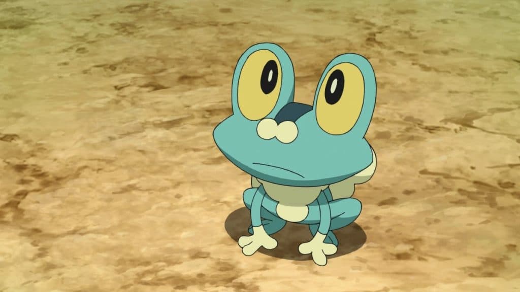 froakie pokemon go in the anime