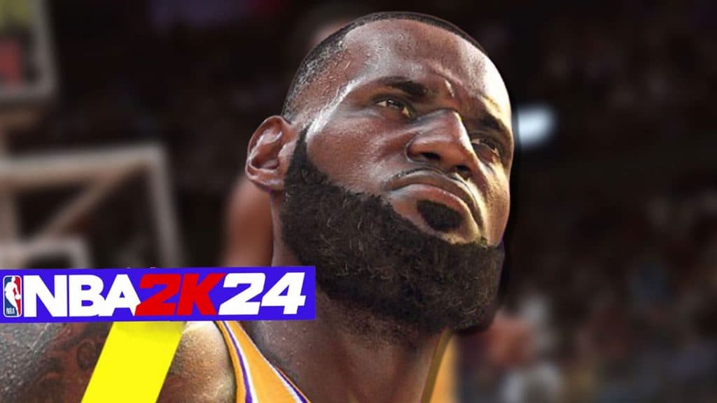 LeBron James in NBA 2K24