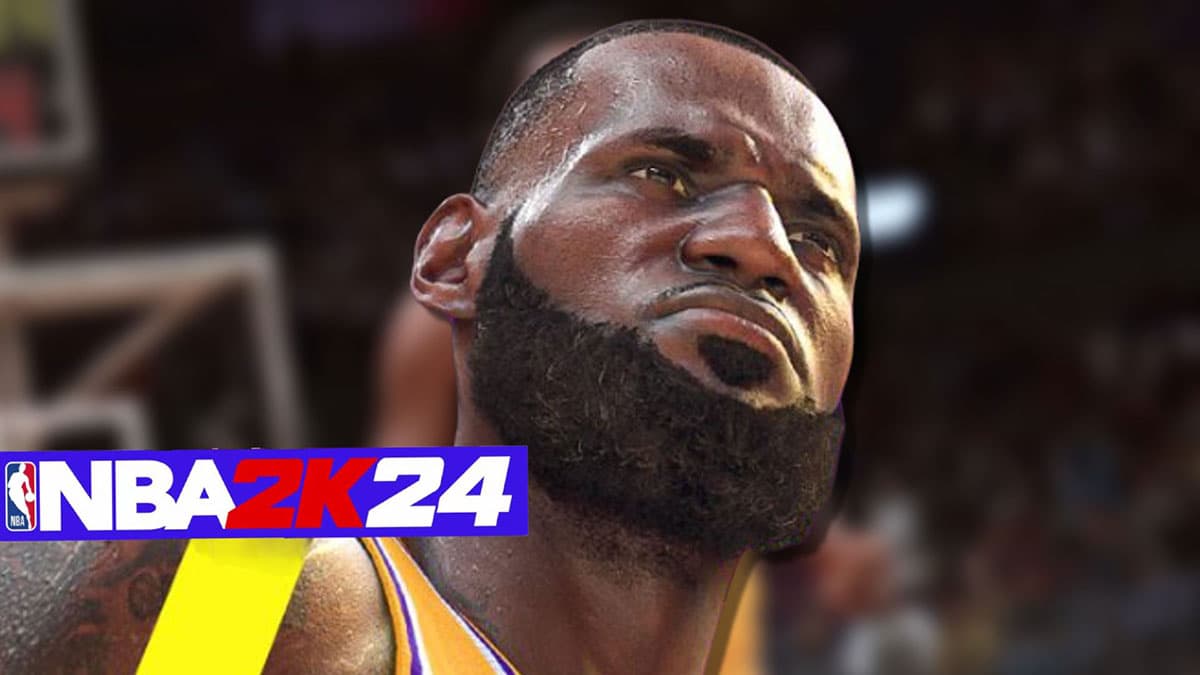 LeBron James in NBA 2K24