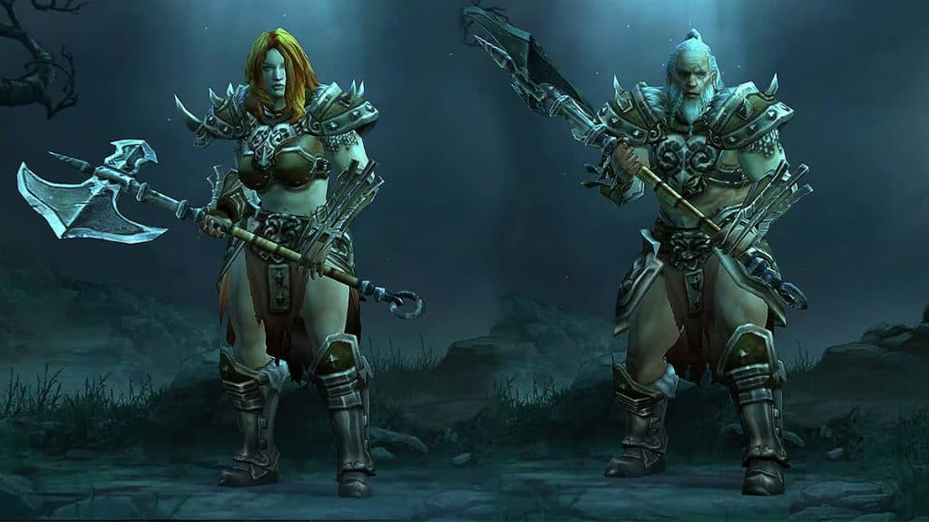 Diablo 3 barbarians