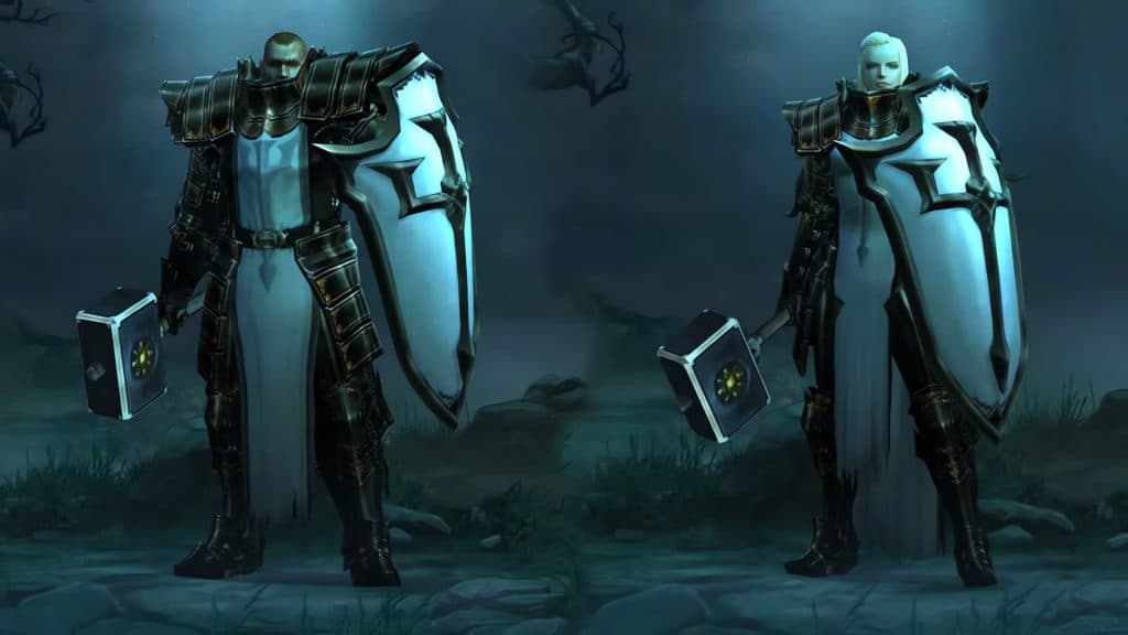 Crusader class in Diablo 3