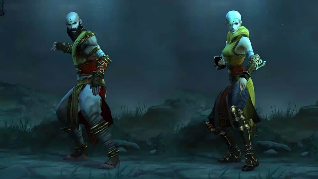 Monk class in Diablo 3