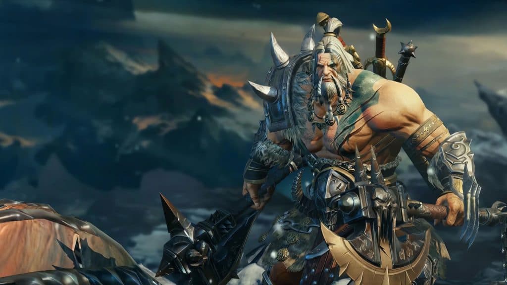 Barbarian class in Diablo Immortal