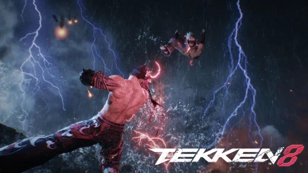 tekken 8 jin fighting kazuya