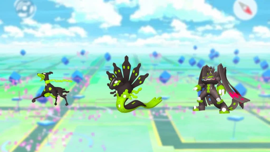 Zygarde 3 forms Pokemon Go