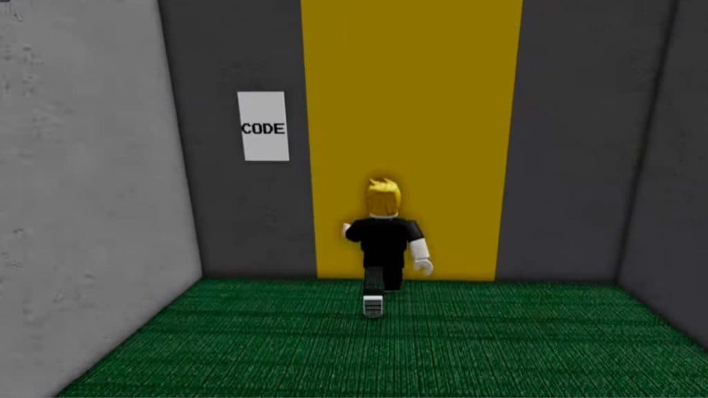 A player trying to open a door in Puzzle Doors.