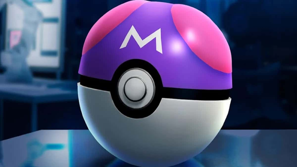 A Master Ball in Pokemon Go