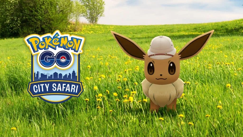 Eevee with Safari Cap