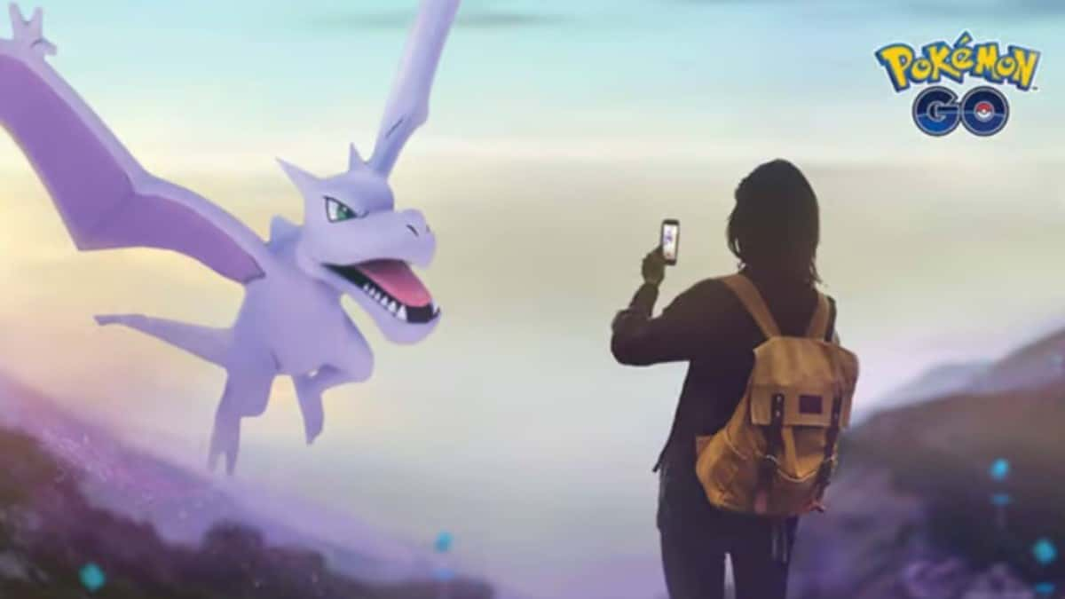 pokemon go adventure week 2023 research aerodactyl promo image