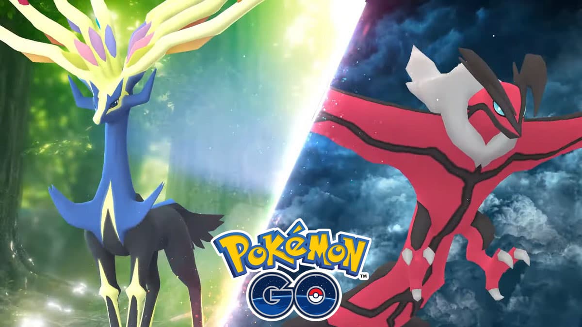 Xerneas and Yveltal in Pokemon Go