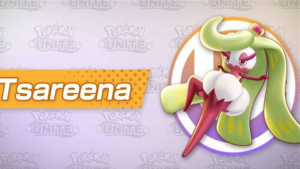 Tsareena in Pokemon Unite