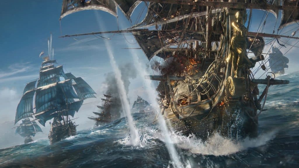 two ships fighting in Skull and bones