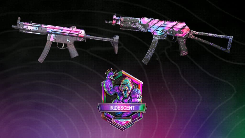 Iridescent Ranked Play Season Division Camo Warzone and MW2