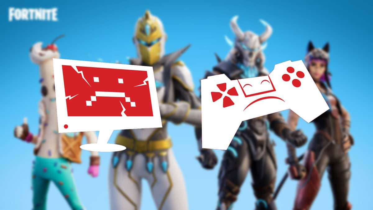 Fortnite server status icons