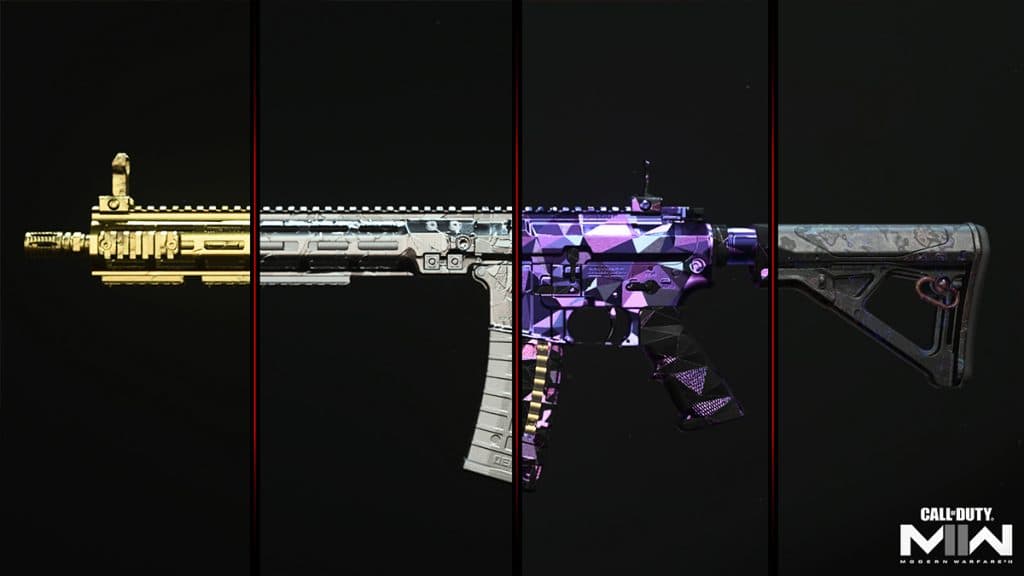 All MW2 Mastery camos