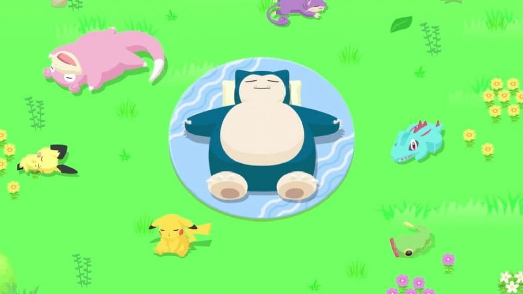 pokemon sleep snorlax promo image