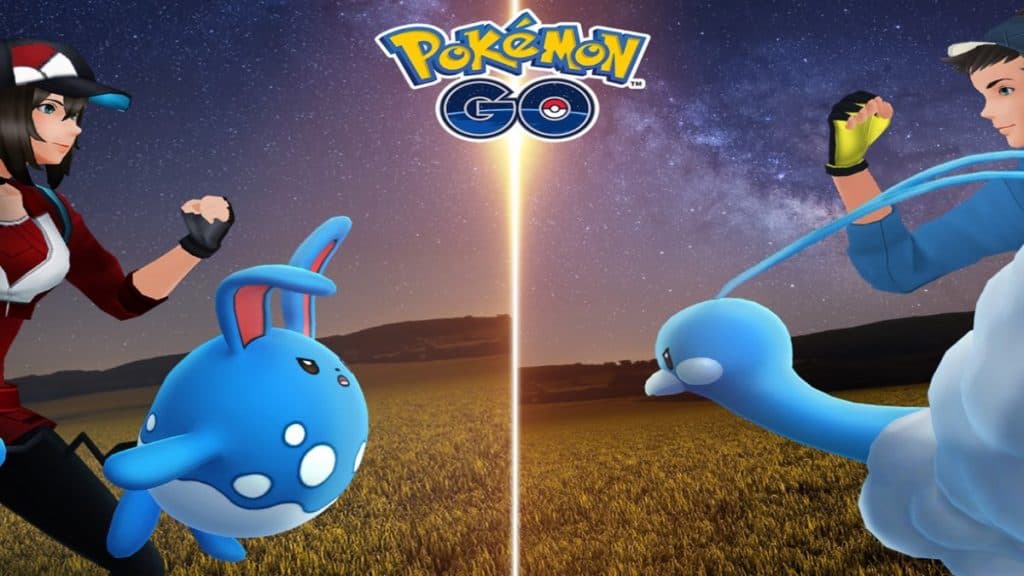 pokemon go great league azumarill battling an altaria