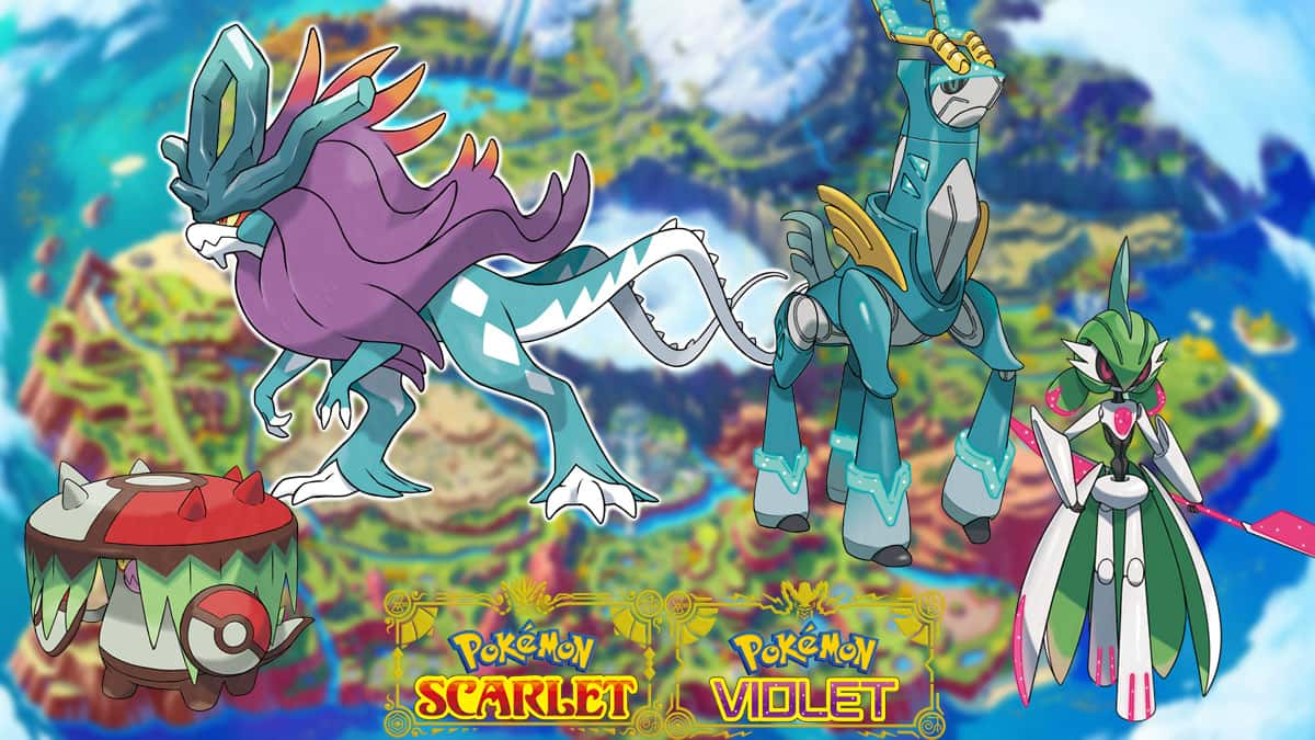 Paradox Pokemon in Scarlet and Violet