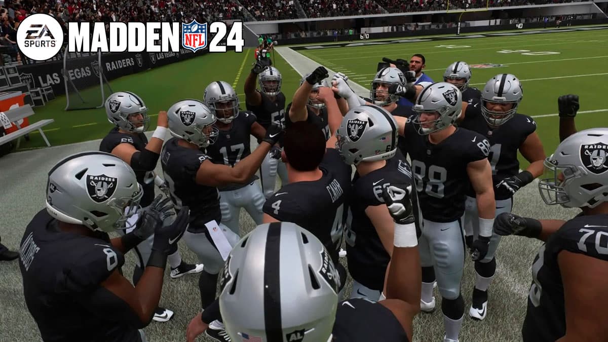 Las Vegas Raiders in Madden 24