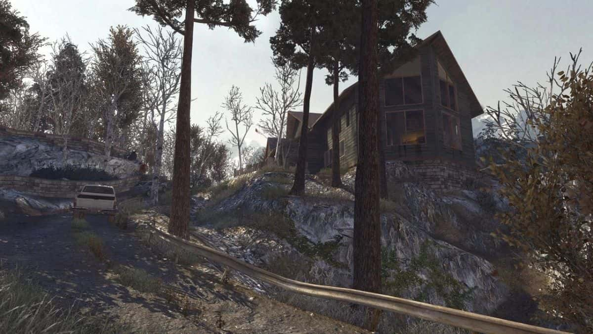 Estate map from Modern Warfare 2