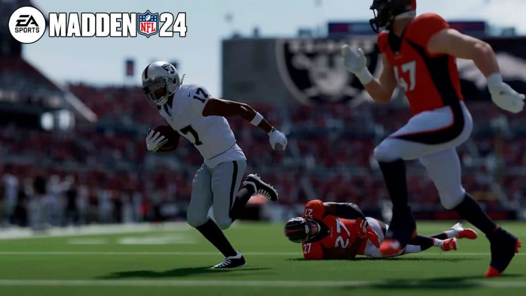 Las Vegas Raiders Davante Adams in Madden 24