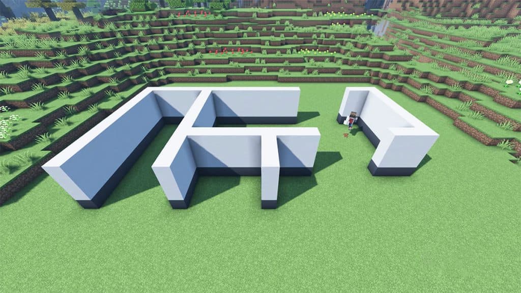 minecraft mansion foundation