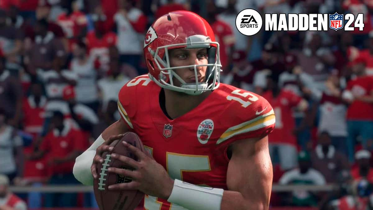 Patrick Mahomes in Madden 24