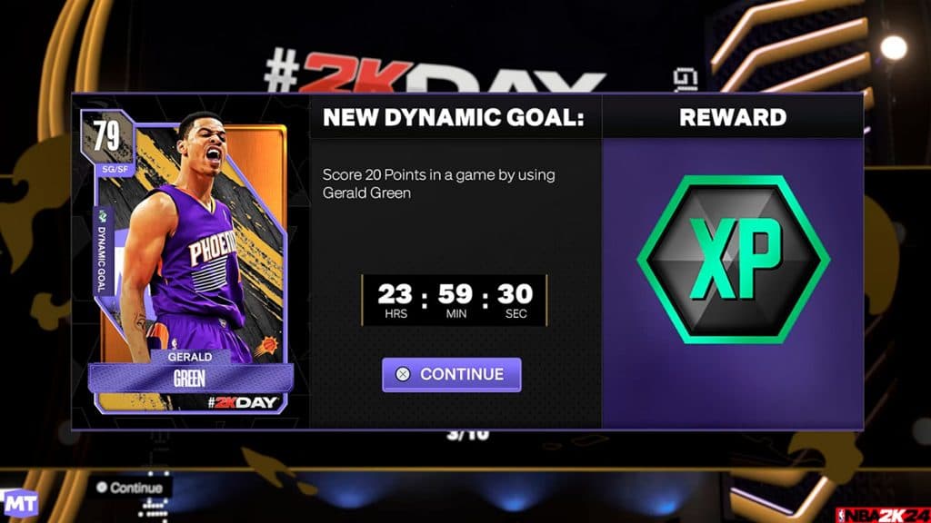 Dynamic Goals in NBA 2K24 MyTEAM