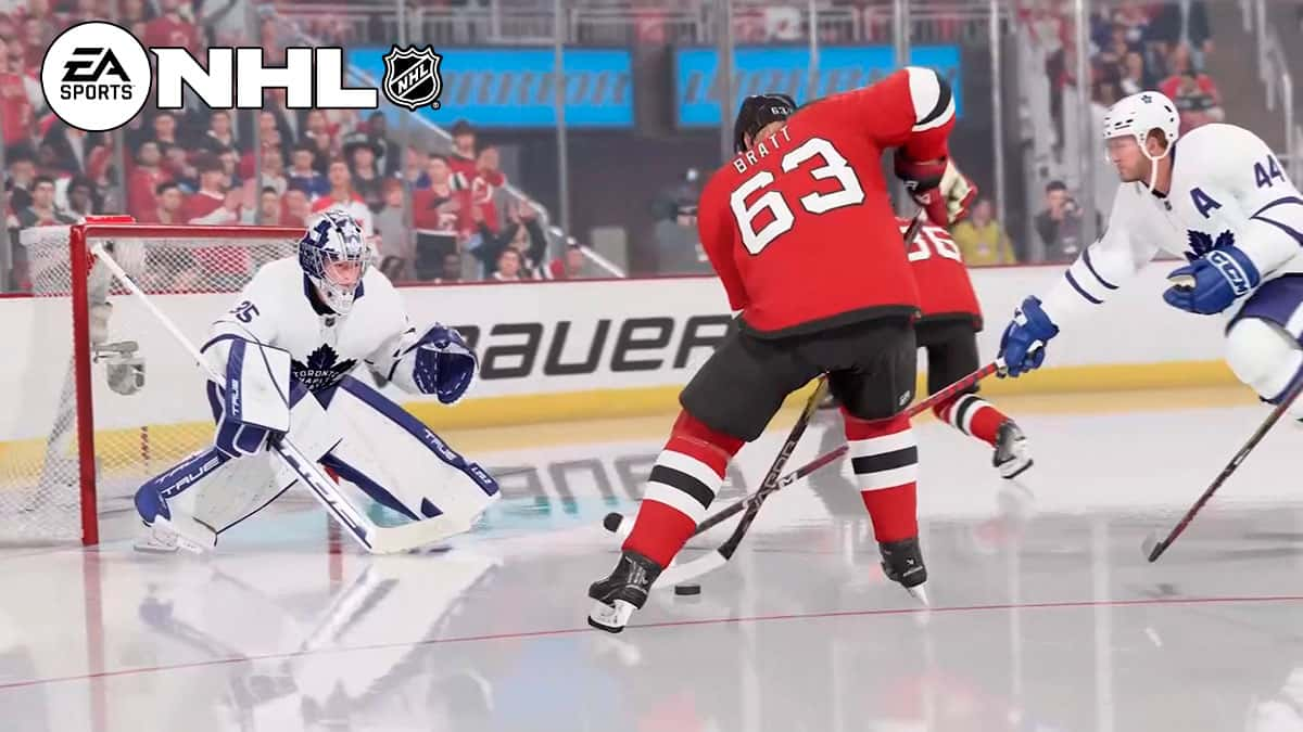 New Jersey Devils Jesper Bratt in NHL 24