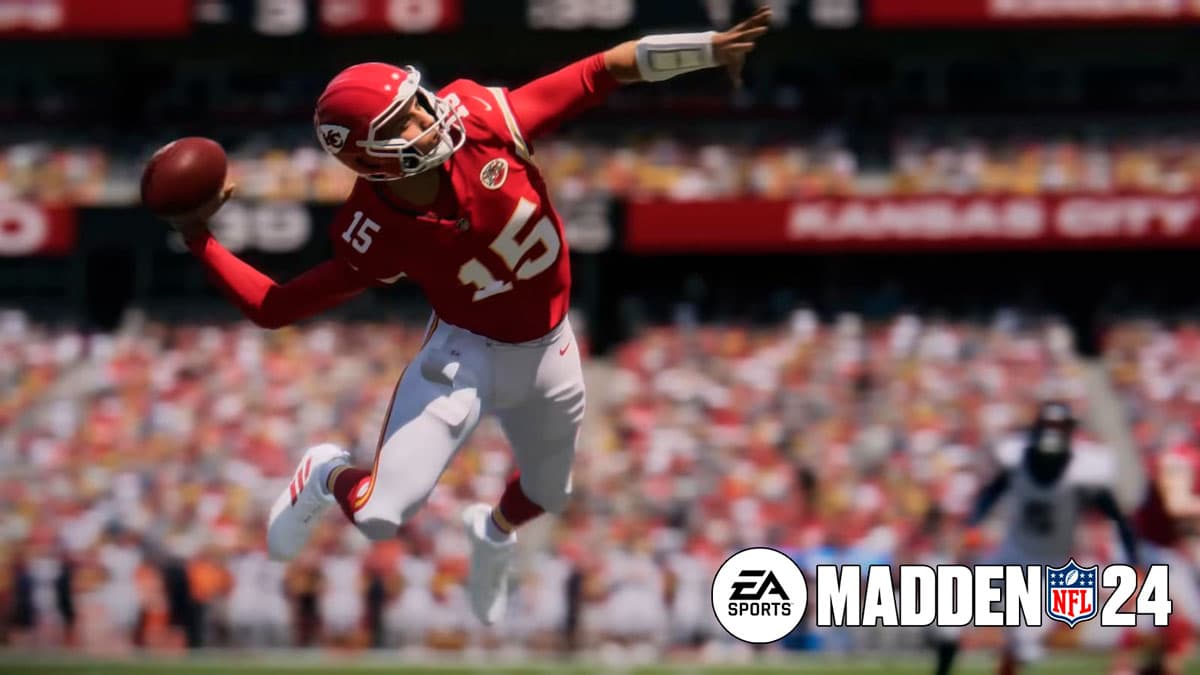 Patrick Mahomes in Madden 24