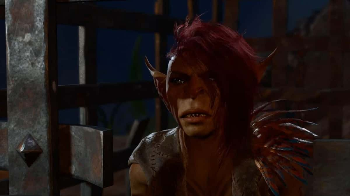 Sazza the goblin in Baldur's Gate 3