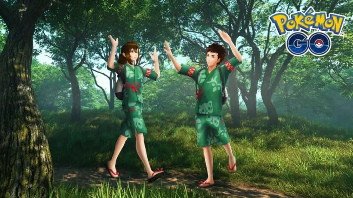 pokemon go a paldean adventure event promo with avatar clothes