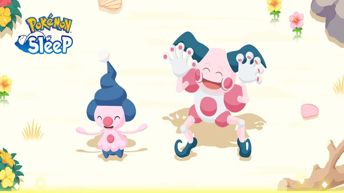 Mr Mime and Mime Jr Pokemon Sleep