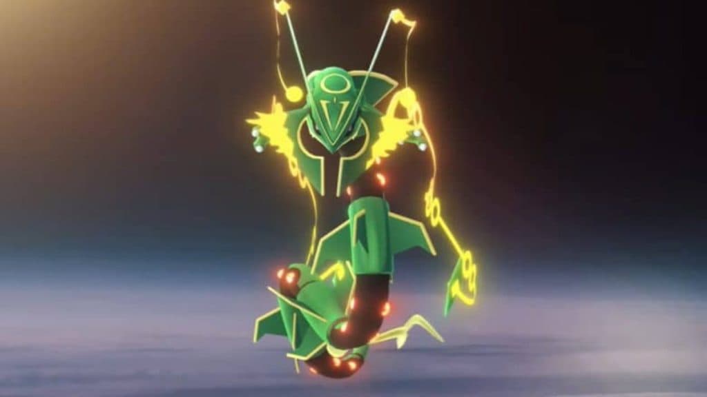 pokemon go mega rayquaza promo image