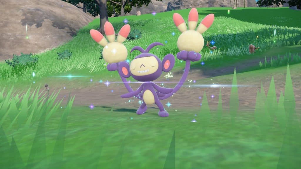 Ambipom Pokemon Violet DLC The Teal Mask