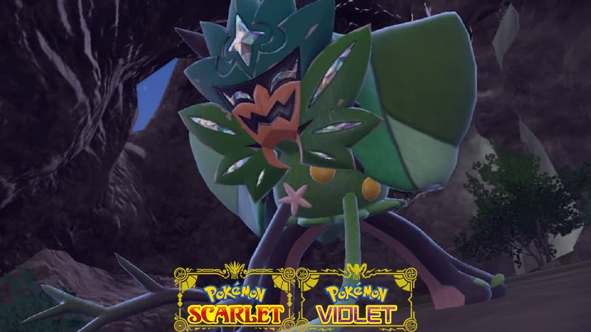 Ogerpon in Pokemon Scarlet & Violet The Teal Mask DLC